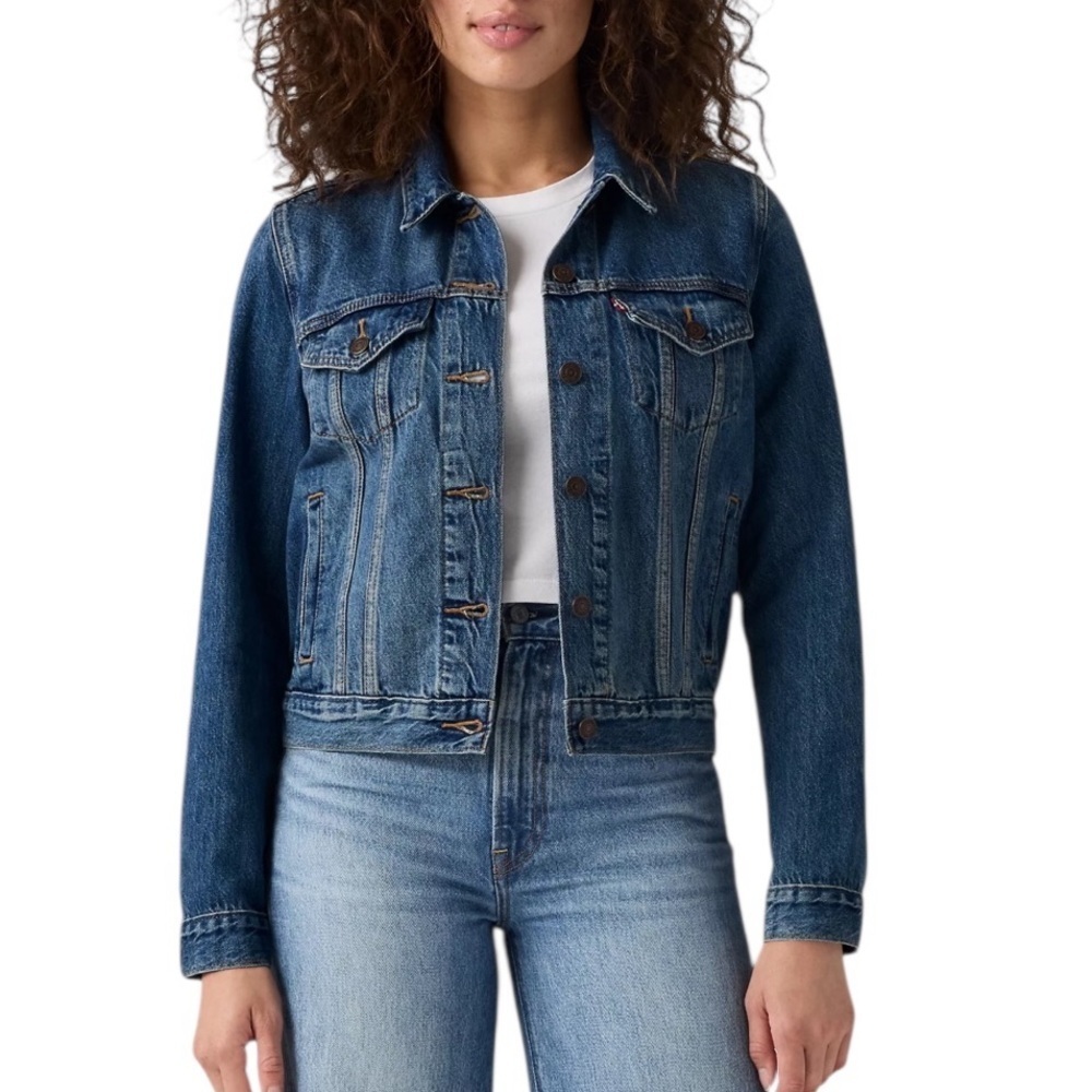 Levi's Classic Blue Denim Jacket Size Small